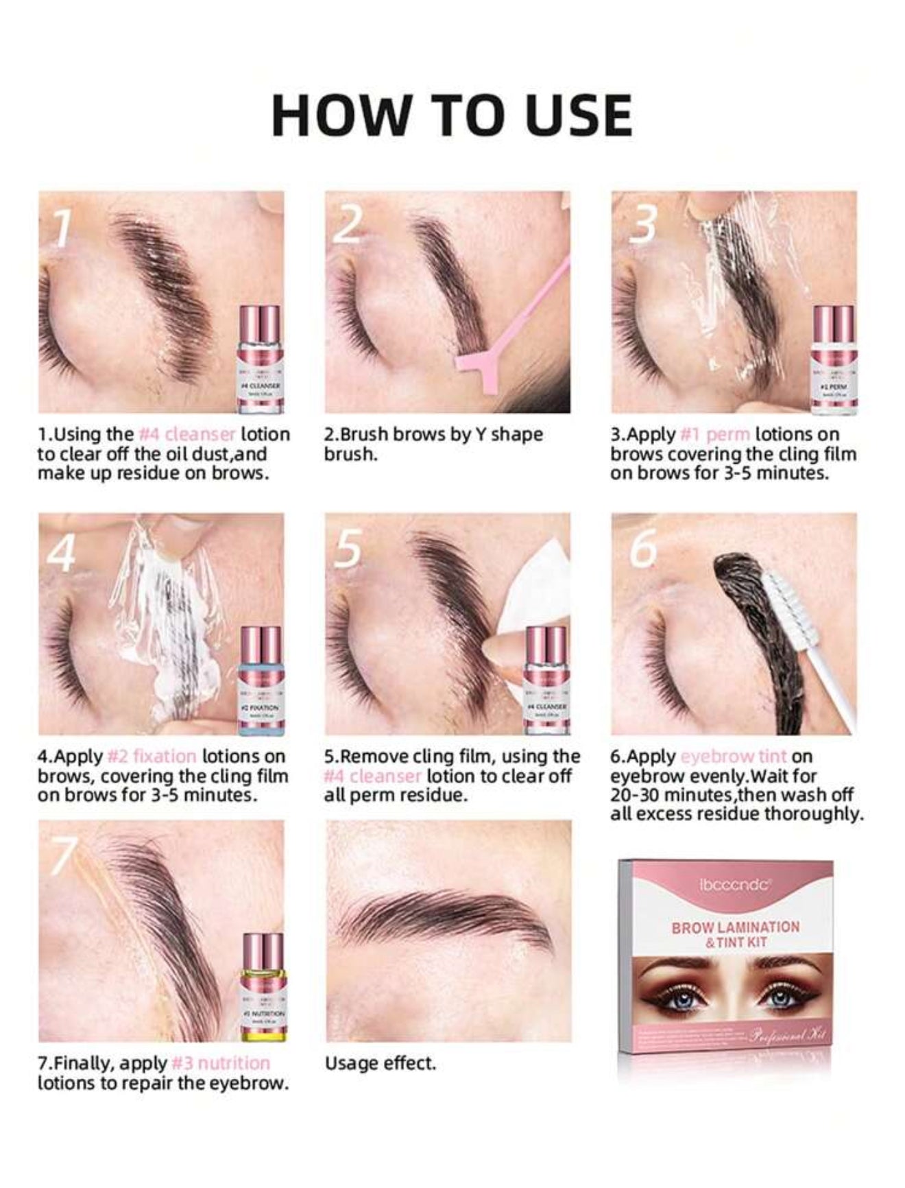 Eyebrow Lamination Kit